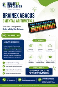 BrainexEducation-Brainex Abacus (Mental Arithmetic)