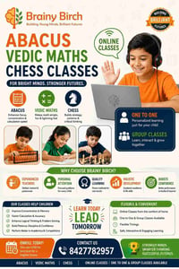Brainy Birch-Abacus Vedic Maths and Chess Classes