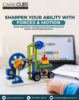Care Cubs Panchkula-Forces and Motion STEM Class for Kids