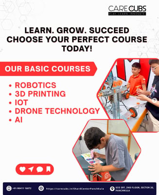 Care Cubs Panchkula-Robotics and Future Tech Courses