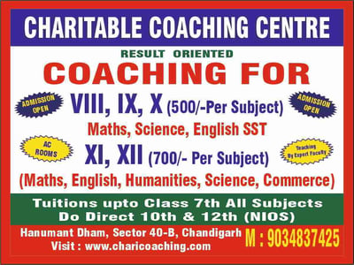 Charitable Coaching Centre-Coaching Classes for Kids