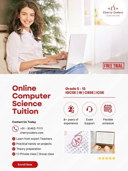 Cherry Coders Edtech-Online Computer Science Tuition