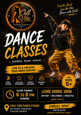 Chill Vibe Dance Studio-Dance Classes for Kids