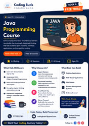 Coding Buds-Java Programming Course for Kids