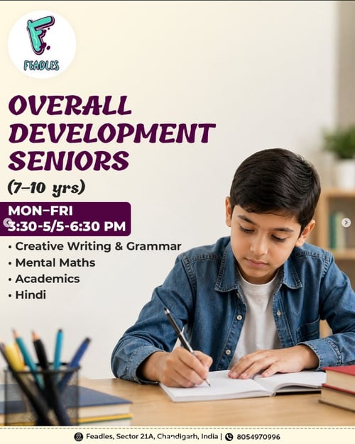 Feadles Montessori-Overall Development Program for Seniors