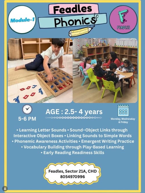 Feadles Montessori-Phonics Program Module 1