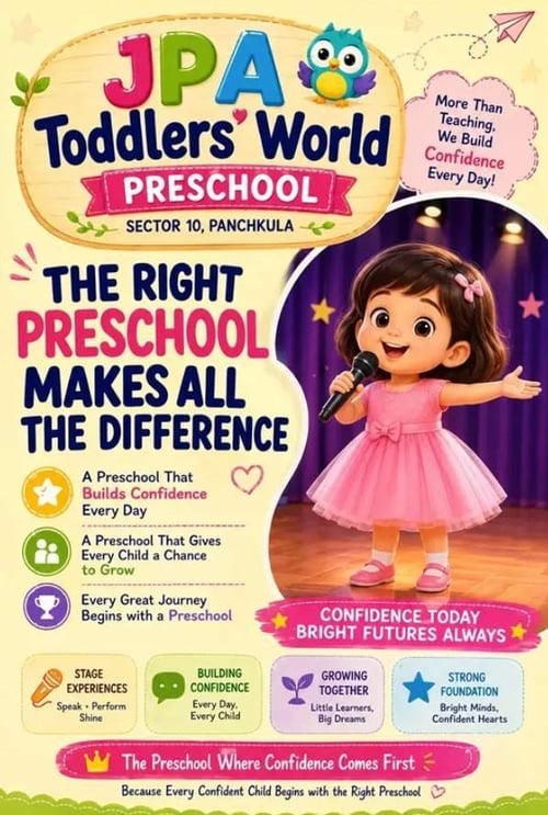 JPA Toddlers World School-Admissions Open 2026-27