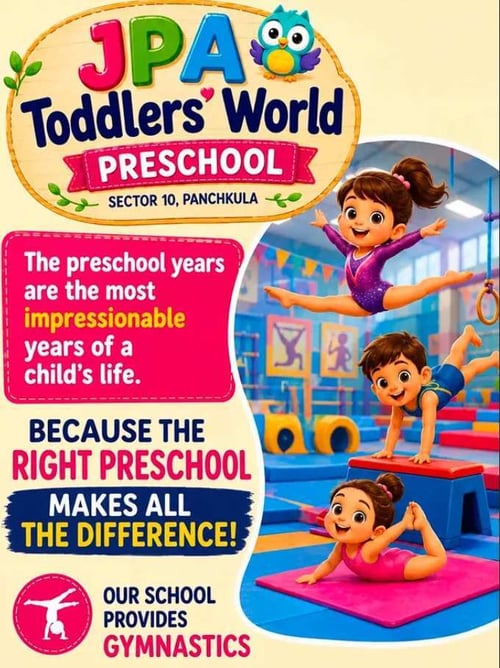 JPA Toddlers World School-Gymnastics Program