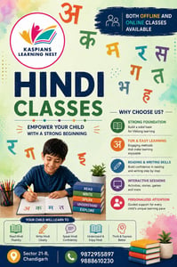 Kaspian Learning Nest-Hindi Learning Classes for Kids