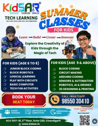 KidSAR Tech Learning-Robotics and Coding Summer Classes