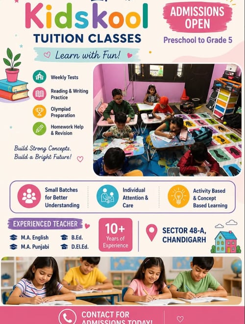 KidsKool Tuition Classes-Tuition Classes kids