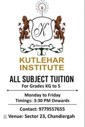 Kutlehar Institute-All Subject Tuition Classes for Kids