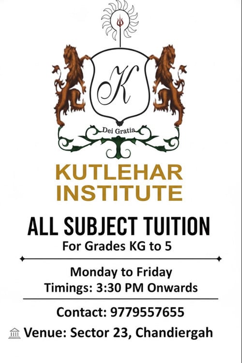 Kutlehar Institute-All Subject Tuition Classes for Kids