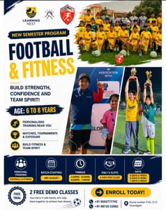 Learning Nest Pre School-Football and Fitness Program for Kids