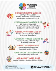 My Happy Space-Creative and Skill Development Classes for Kids