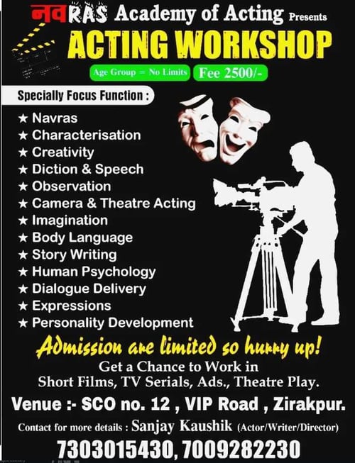 Navras Academy of Acting-Acting Workshop