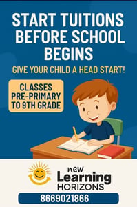New Learning Horizons  -  Online Tuition Classes
