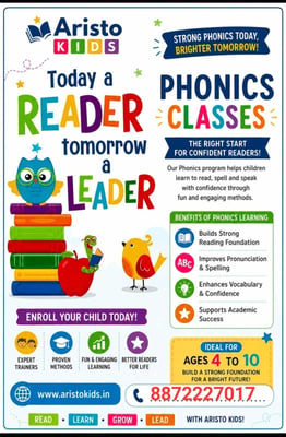 One Step Up Academy-Phonics Classes for Kids