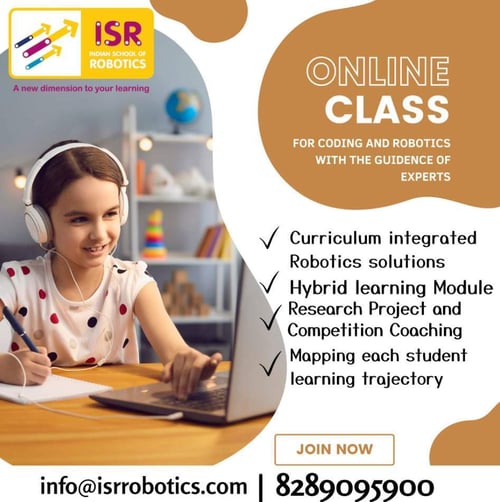 Indian School of Robotics-Online Coding and Robotics Classes for Kids