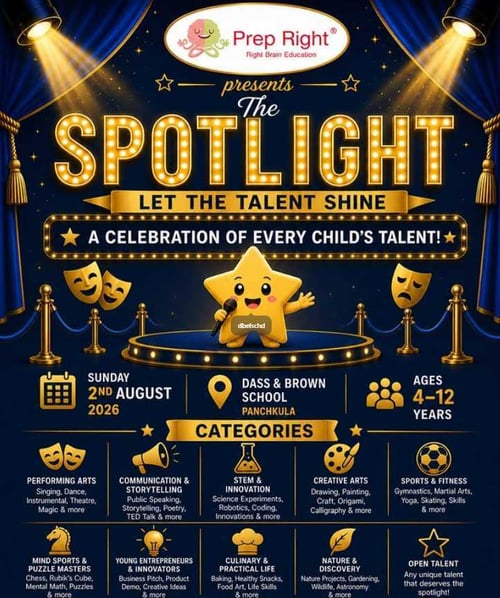 Prep Right After School Program & Education Centre-Spotlight 2026 Kids Talent Showcase
