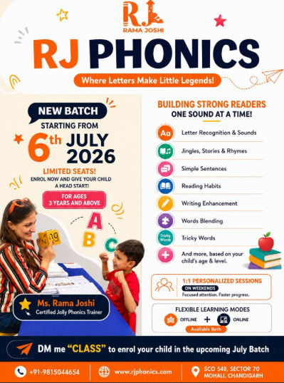 Ramajoshi Phonics Trainer-Online Phonics Classes for Kids