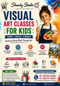Shanky Visual Art Studio-Visual Art Classes for Kids