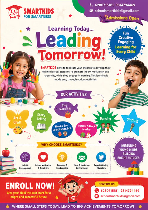 SmartKids Kindergarten School-Fun Learning Activities for Kids