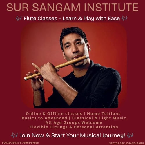 Sur Sangam Institute-Flute Classes
