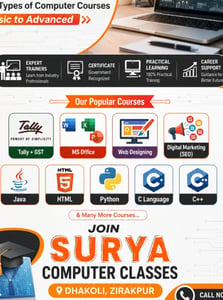 Surya Computer Classes-Learn from Basic to Advanced