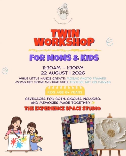 The Experience Space-Twin Workshop for Moms and Kids