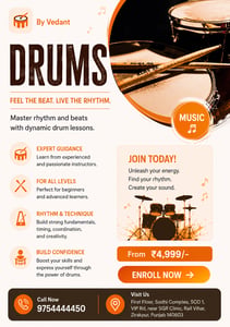 The Raw Studios-Drum Classes for Kids