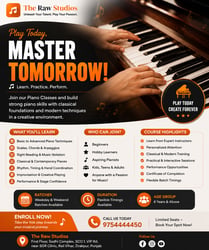 The Raw Studios-Piano Classes for Kids