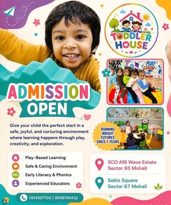 The Toddler House-Admissions Open (Sector 67)