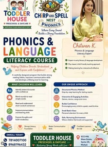 The Toddler House-Phonics and Language Literacy Course (Sector 85)