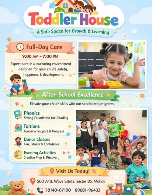 The Toddler House-Toddler House Day Care and After School Programs (Sector 85)