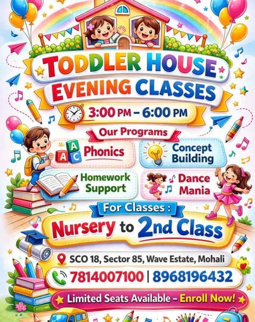 The Toddler House-Toddler House Evening Learning Program (Sector 85)