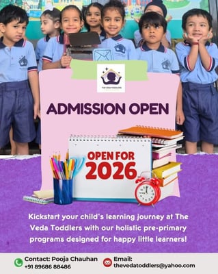 The Veda Toddlers-Admissions Open for 2026