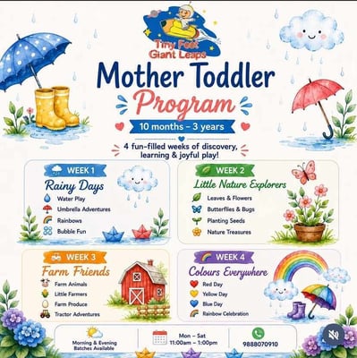 Tiny Feet Giant Leaps-Mother Toddler Program