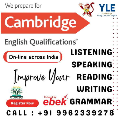 Aalamaram Global Learning Academy-Cambridge English Qualifications
