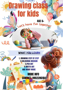 Dream big kids-Drawing Classes for Kids