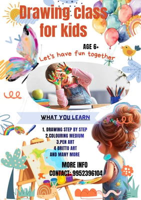 Dream big kids-Drawing Classes for Kids
