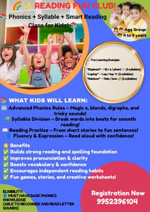 Dream big kids-Reading Fun Club for Kids
