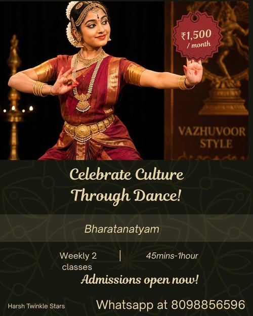 Harsh Twinkle Stars-Bharatanatyam Classes