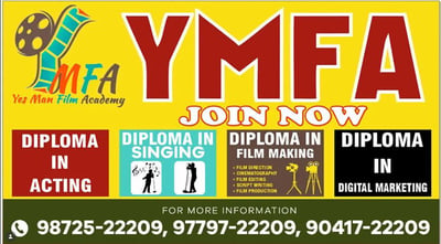 Yes Man Film Academy-Diploma Courses in Acting Singing and Filmmaking