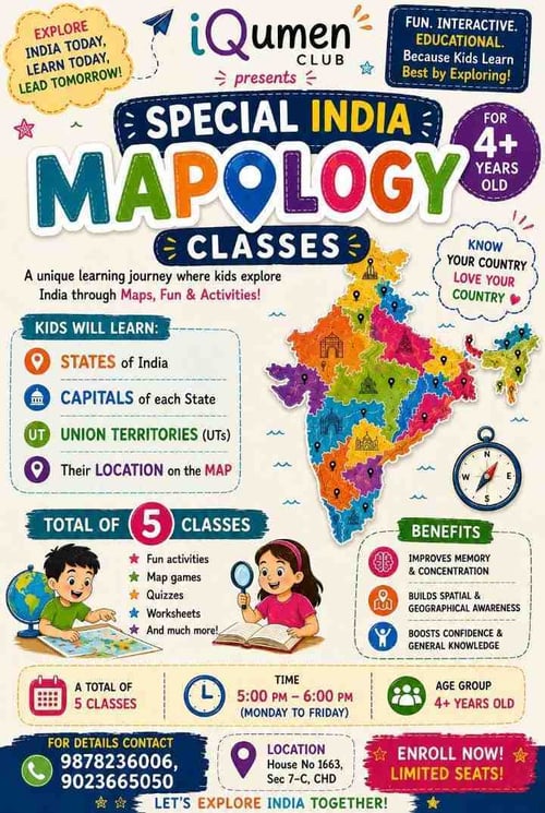 iQumen Club-Special India Mapology Classes for Kid