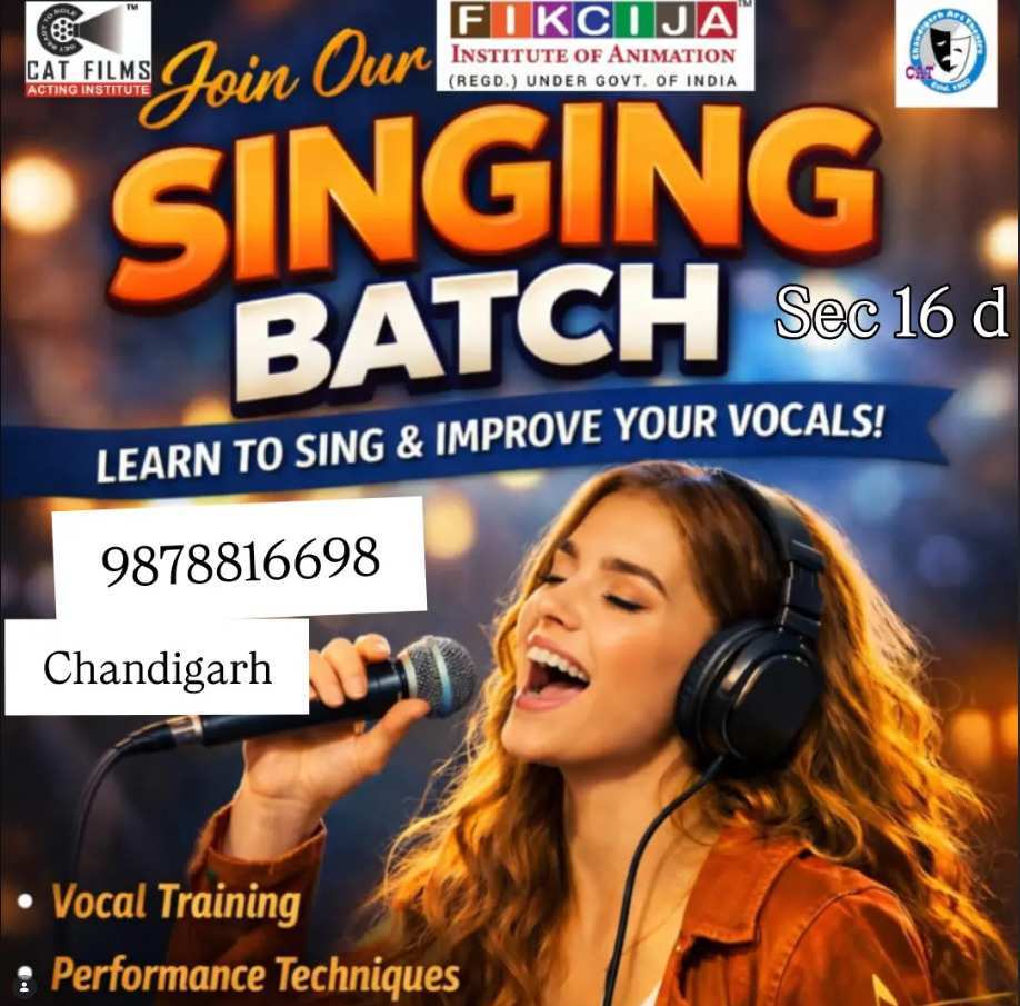 CAT Films Acting Institute-Singing Classes for Kids