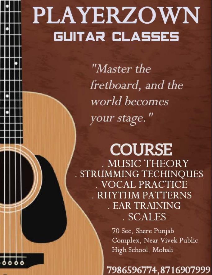 Playerzown-Guitar Classes for Kids