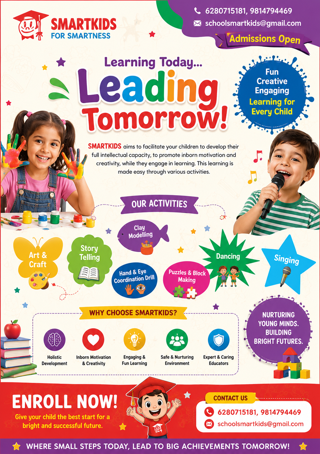 SmartKids Kindergarten School-Fun Learning Activities for Kids